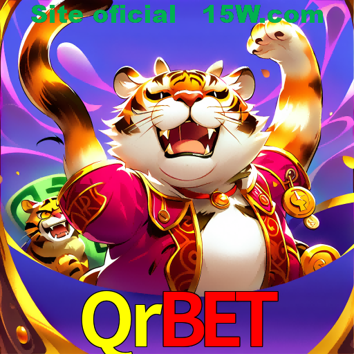 Imagem promocional da Qrbet mostrando a plataforma e suas vantagens